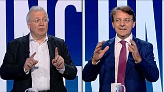 MEPs Markus Ferber (EPP) and Pasquale Tridico (The Left) in The Ring