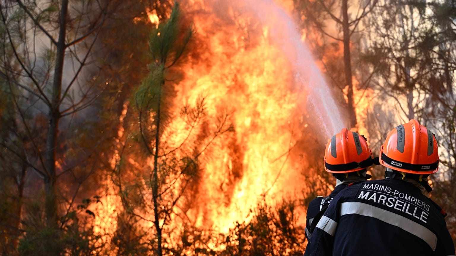 APTOPIX France Wildfires